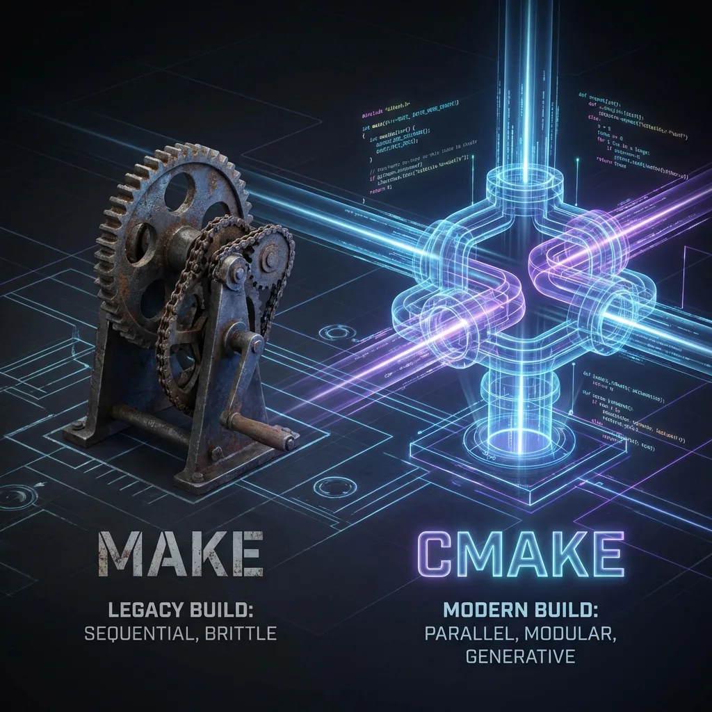 O Manifesto do Makefile Moderno: Por que `make` não é mais suficiente