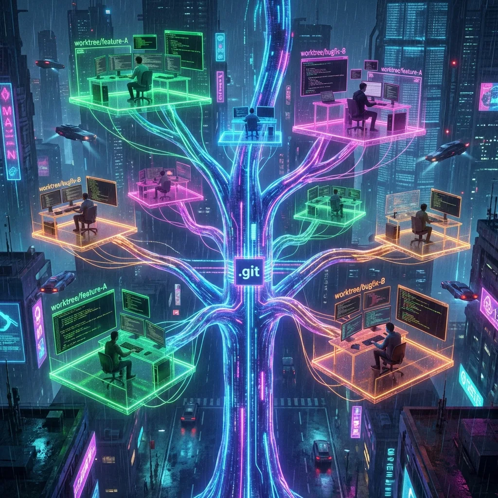 Worktrees: Múltiplos Workspaces, Um Repositório