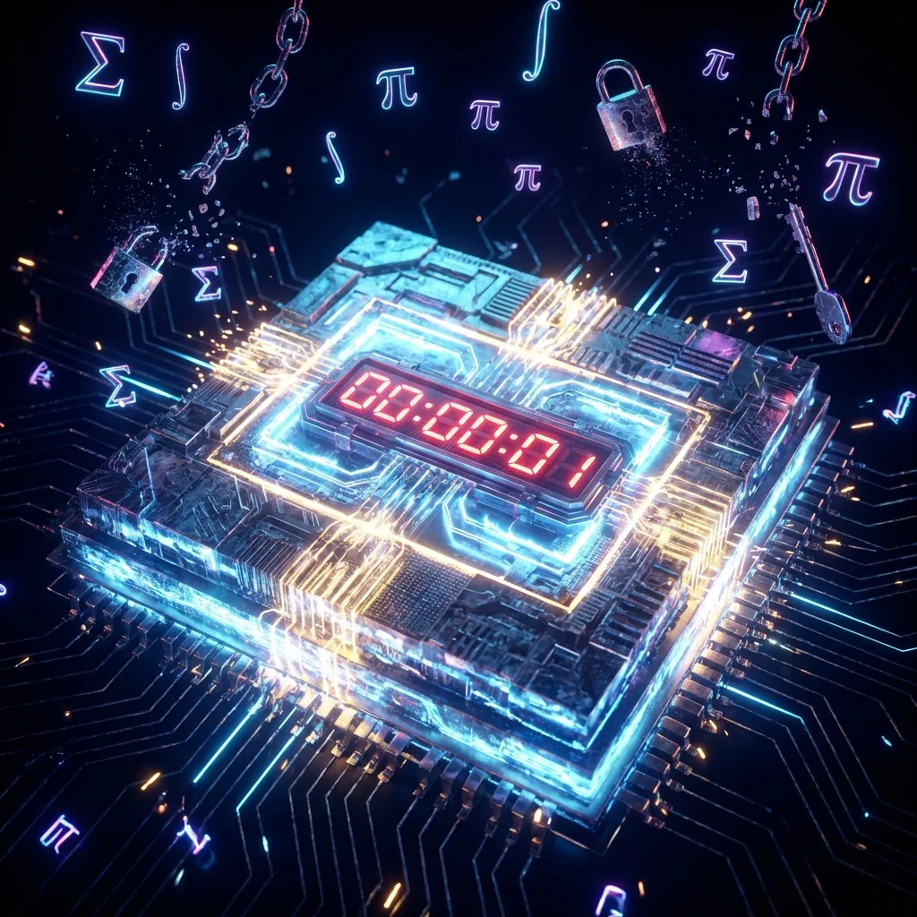 A Bomba-Relógio Quântica: Como um Avanço da IBM Acaba de Acelerar o Apocalipse Criptográfico
