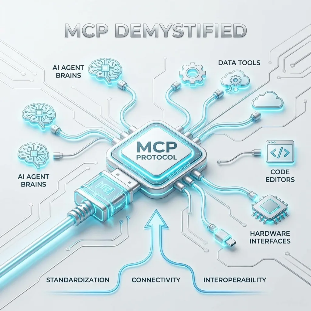 MCP Desmistificado: O Protocolo Que Está Se Tornando o USB-C para Agentes de IA