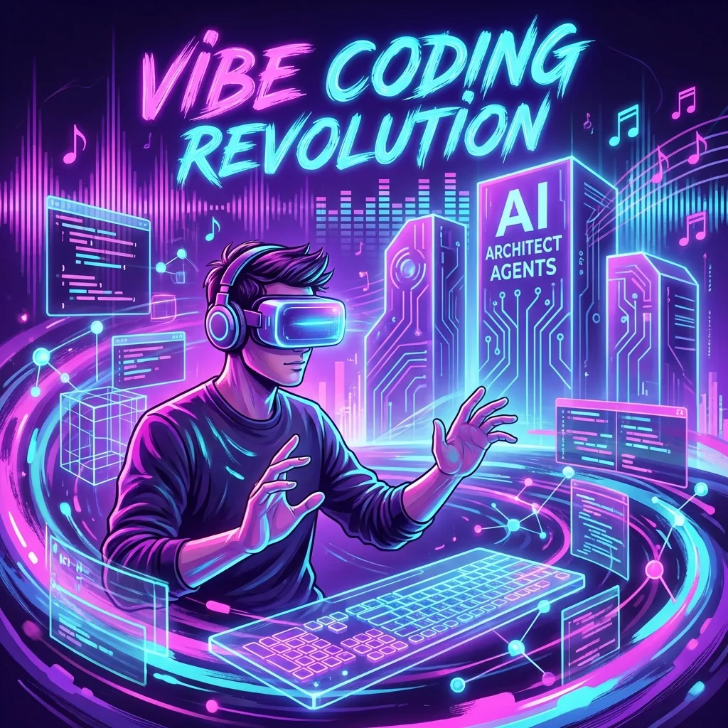 A Revolução do "Vibe Coding": Por que o Junior Dev morreu e o 'Arquiteto-Agente' nasceu