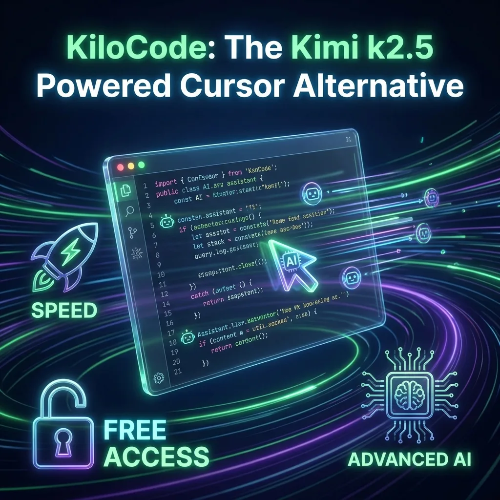 GRÁTIS POR 7 DIAS: Kilocode Liberou o Kimi K2.5 e Colocou o Cursor em Apuros