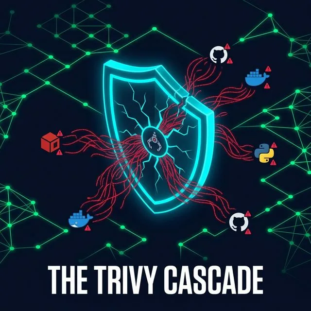 A Cascata Trivy: 75 Tags Envenenadas, um Worm de Blockchain, 5 Dias de Caos