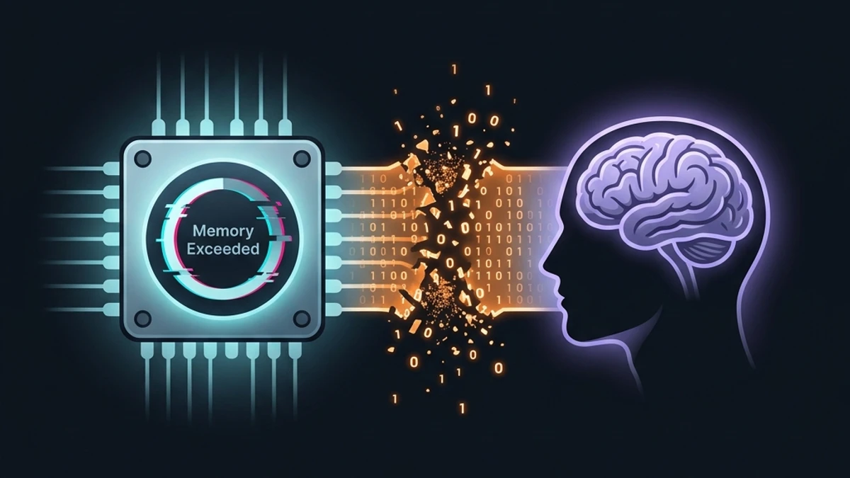 The Model Context Collapse: Why AI Coding Agents Forget