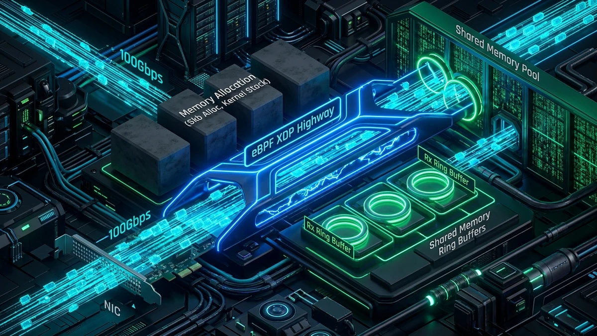 The eBPF Memory Wall: High-Throughput Kernel Tracing at 100Gbps