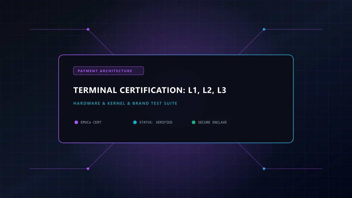 Certificando um Terminal: L1, L2, L3 e as Brand Test Tools